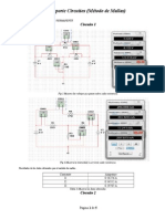 Simulacion Metodo de Mallas Multisim