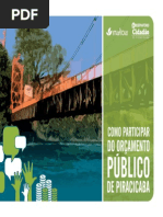 CARTILHA Imaflora Orçamento Piracicaba