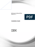Installation Guide: IBM Cognos For Microsoft Office