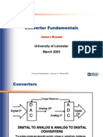 Converter Fundamentals: University of Leicester March 2003