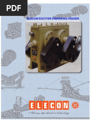 Exciter Vibrating Feeder Electric Motor Bearing Mechanical