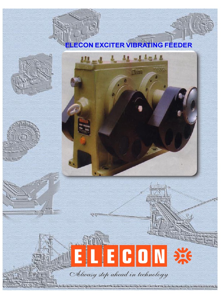 Exciter Vibrating Feeder Electric Motor Bearing Mechanical
