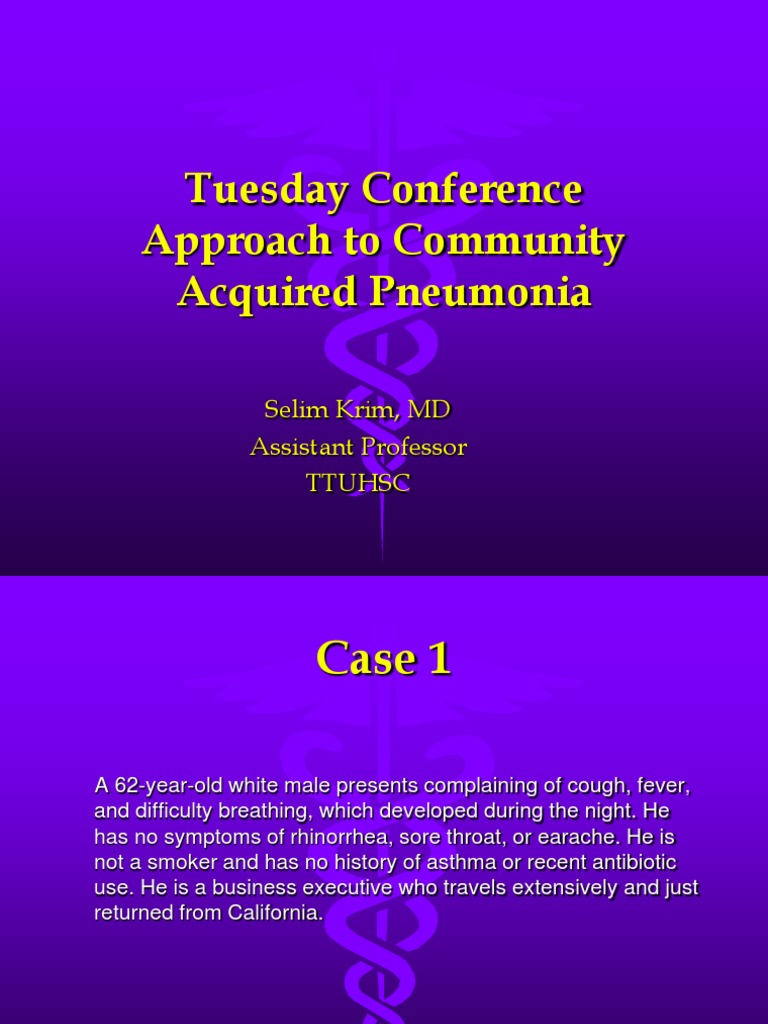 Community Acquired Pneumonia | PDF | Pneumonia | Microbiology