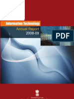 GoI, Annual Report, IT, 2008-09