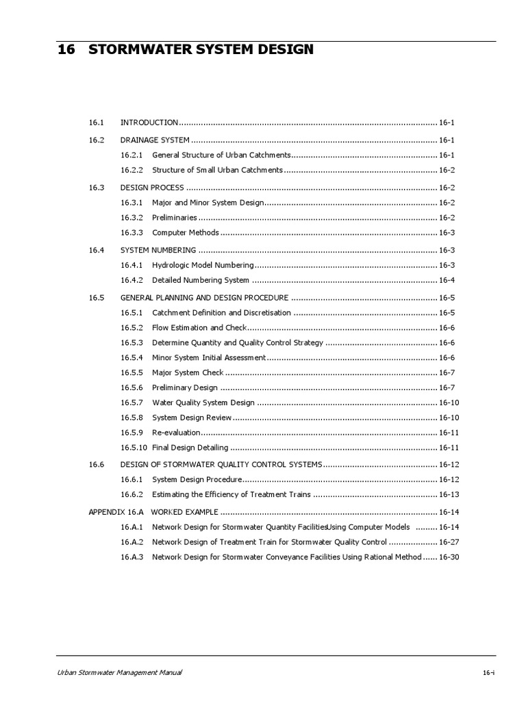 Stormwater System Design Guide | PDF | Stormwater | Drainage Basin
