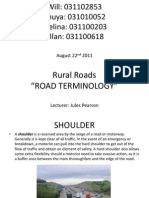 g1 Road Terminology1