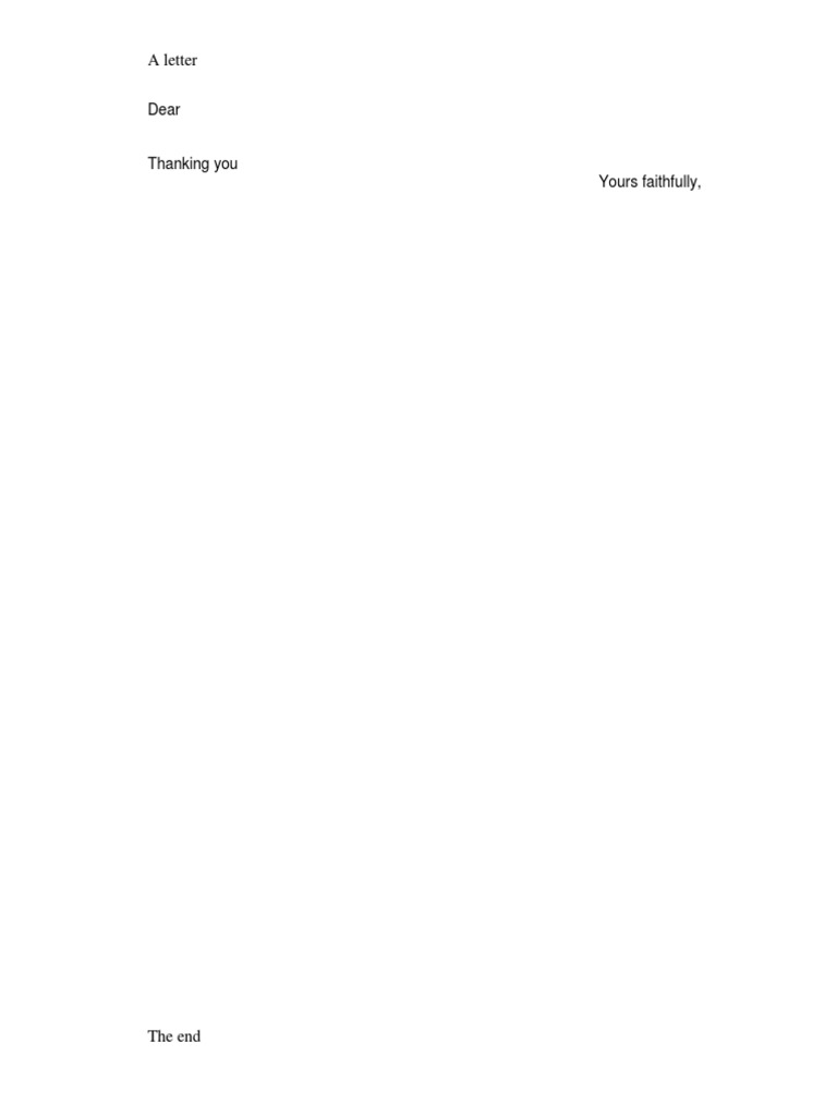 Letter | PDF