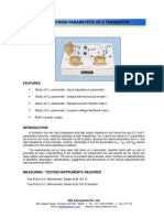 The Study of Hybrid Parameters of A Transistor: Features