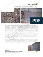 Gabion Ve Muralex On Yuz Kaplamali Istinat Duvarlari - PDF