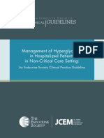 FINAL Standalone Management of Hyperglycemia Guideline 2012