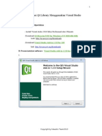 Instalasi QT Library Menggunakan Visual Studio