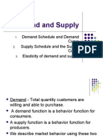 Second Lecture - Demand and Supply