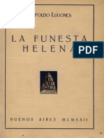 Leopoldo Lugonés - Estudios Helénicos I - La Progenie Homérica (1923) (Faltan 34,35,50,51,60,61)