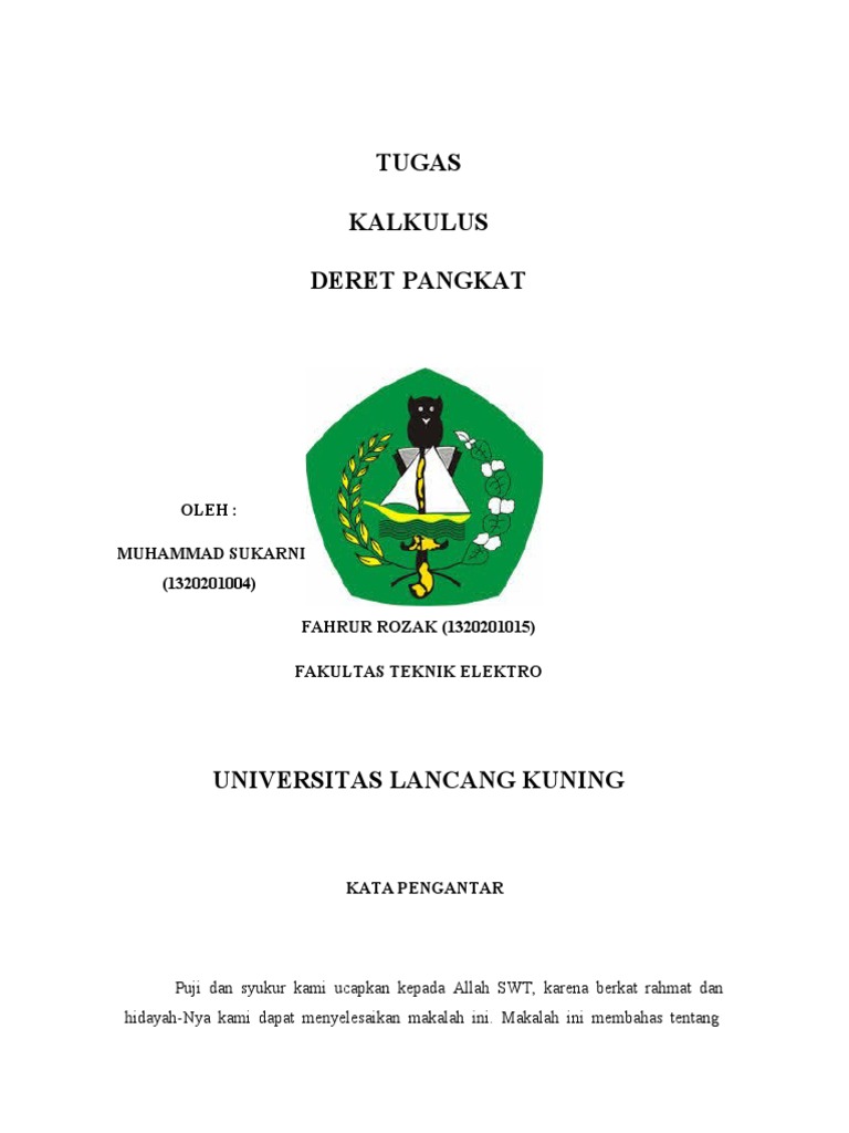 Makalah Deret Pangkat PDF