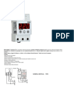 Fisa Tehnica Releu Protectie Tensiune VP-32a 380131 1027576 F