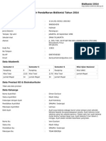 Formulir Peserta Bidikmisi 2014