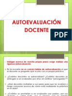 Autoevaluacion Docente