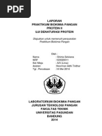 Download Laporan Protein II Denaturasi Protein by Shinta Selviana SN228433451 doc pdf