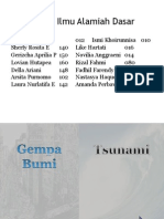 Gempa Dan Tsunami