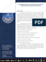 Informativo Anped Sudeste 2014 PDF