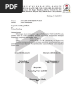 Surat Peminjaman Gedung Dinas