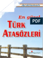 En Güzel Türk Atasözleri - Nurhan Aydınkal
