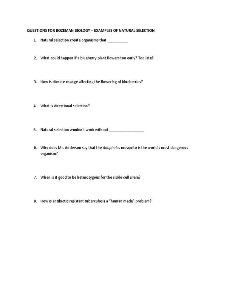examples-of-natural-selection-worksheet-pdf