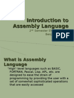 Introduction to Assembly Language