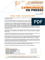 Procès CCAS Du 2 Au 24 Juin 2014