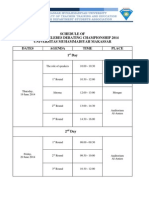 Schedule of National Celebes Debating Championship 2014 Universitas Muhammadiyah Makassar Dates Agenda Time Place 1 Day