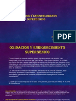 Oxidacion y Enriquecimiento Supergenico