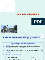  Bolile Genetice
