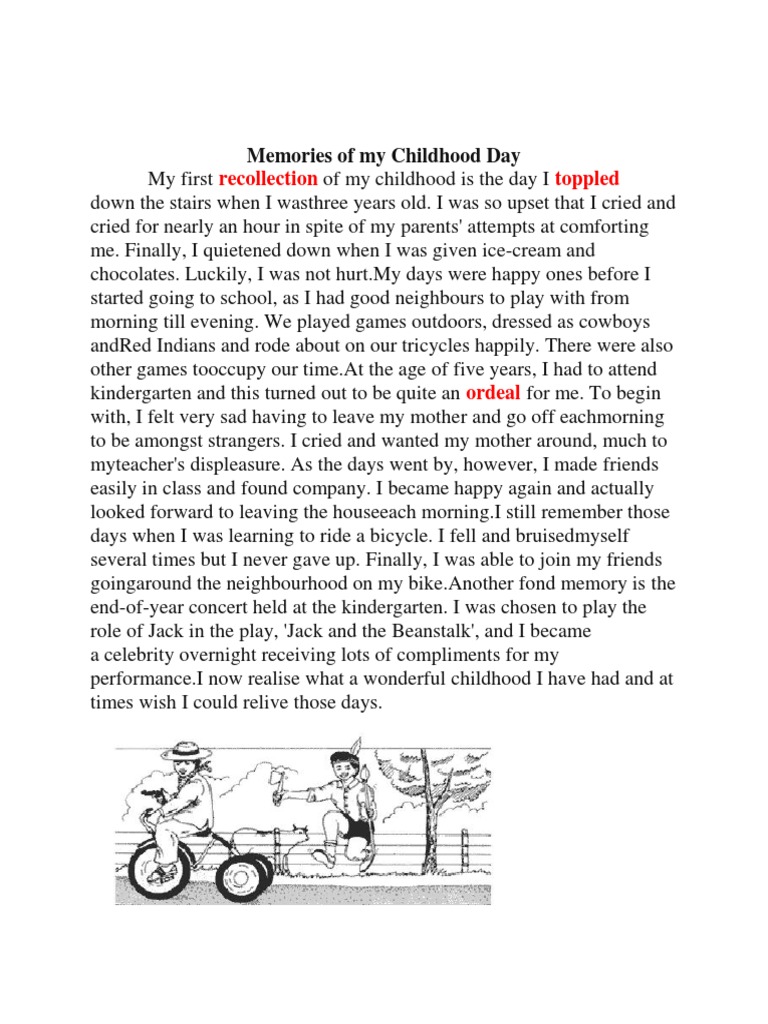 Memories of My Childhood Day | PDF | Nature