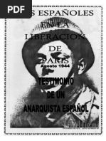 Los Españoles en La Liberacion de Paris.