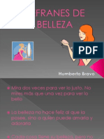 Refranes de Belleza