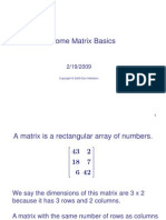 12 Matrix Basics