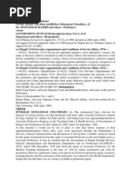 2000SCMR 1510 - Seniority---Civil Servant Not Appointed Against a Clear Substantive Vacancy, His Status at the Best Could Be Considered as That of Ad Hoc Officer Till the Availability of Substantive Vacancy