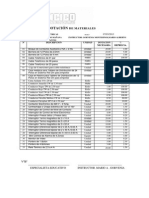 Dotación de Materiales 3 - A