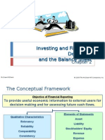 Investing and Financing Decisions and The Balance Sheet