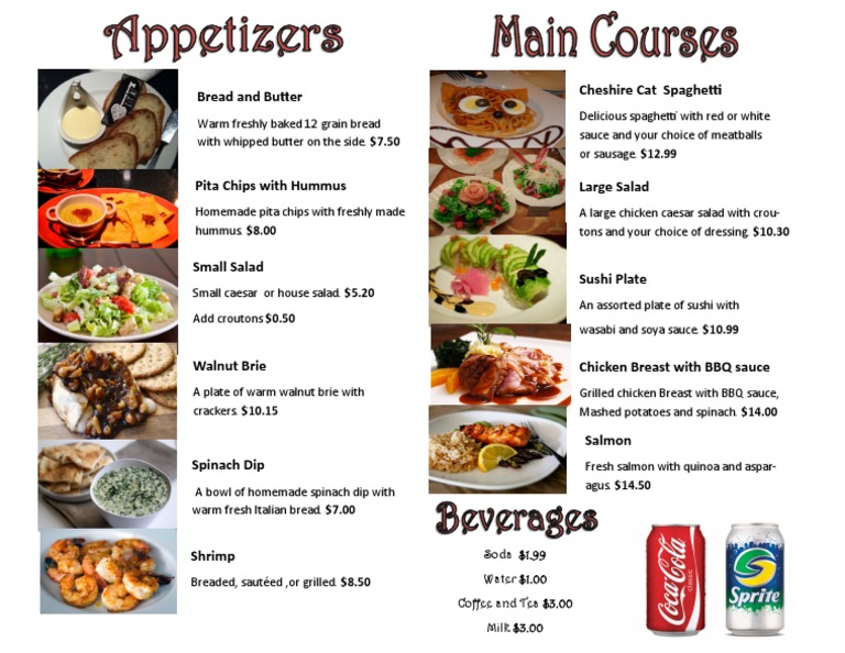 Menu | PDF | Wellness