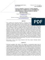 A Utilização Da Cortina Vegetal Como Medida Mitigadora em Impacto Ambiental