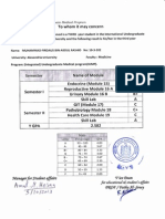 3rd Year Result