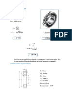 Calculo de Rodamientos