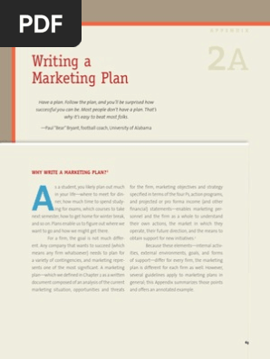Marketing Plan