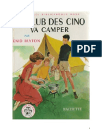 Blyton Enid 7 Le Club Des Cinq Va Camper