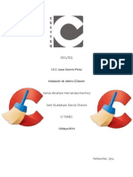 Instalacion de Software de Aplicacion Ccleaner