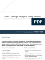 B Vendor Landscape Enterprise Backup Software - en Us