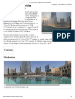 The Dubai Fountain - Wikipedia, The Free Encyclopedia