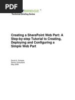 Web Part Tech Briefing