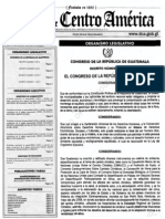 Decreto 7-2013 Ley de CC